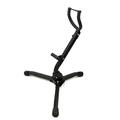 CACAGOO Alto Tenor Saxophone Stand Display Instrument Accessories Metal Material Triangle Base Design Folding Portable Adjustable