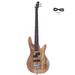 IVV Electric IB Bass Guitar Right Handed 4 Strings Bass with Power Line and Wrench Tool Burlywood