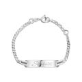 Zeeme For Kids Armband 925/- Sterling Silber 12/14Cm Glänzend (Ausführung: Ohne Gravur)