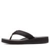 Badezehentrenner LASCANA, Damen, Gr. 43, schwarz, Obermaterial: 100% Textilmaterial. Decksohle: 100% Synthetik. Laufsohle: 100% Synthetik, unifarben, feminin, Schuhe Zehentrenner Dianette, Sandale, Pantolette, Badeschuh mit Ringapplikation "Italy"...