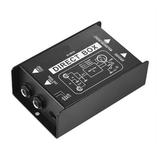 GENEMA Professional DIRECT BOX Single Channel Passive DI-Box Direct Injection Audio Box Balanced & Unbalance Signal Converter