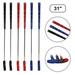 Crestgolf 6pcs Two Way Junior Golf Putter Kids Putter Both Left and Right Handed Easily Use 5 Sizes for Ages 3-5 6-8 9-12 13-15 Adult