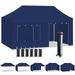 Eurmax 10 x20 Outdoor Party Wedding Tent Heavy Duty Canopy Dark Blue