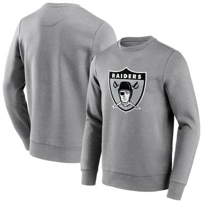 Las Vegas Raiders Classic Logo Rundhals-Sweatshirt – Herren Image