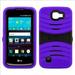 LG Spree Optimus Zone 3 / VS425 Hybrid Silicone Case Cover Stand