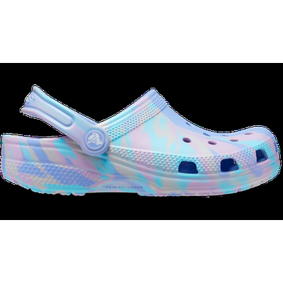 Crocs Moon Jelly / Multi Toddler Classic Marbled Clog Shoes