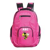 MOJO Pink Georgia Tech Yellow Jackets Personalized Premium Laptop Backpack