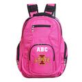 MOJO Pink Iowa State Cyclones Personalized Premium Laptop Backpack