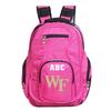 MOJO Pink Wake Forest Demon Deacons Personalized Premium Laptop Backpack
