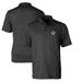 Men's Cutter & Buck Black Las Vegas Raiders Throwback Logo Pike Constellation Stretch Polo