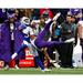 Justin Jefferson Minnesota Vikings Unsigned Makes a Clutch Catch vs. Buffalo Bills Photograph