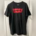 Levi's Shirts | Levi’s Logo Black T-Shirt Large | Color: Black | Size: L