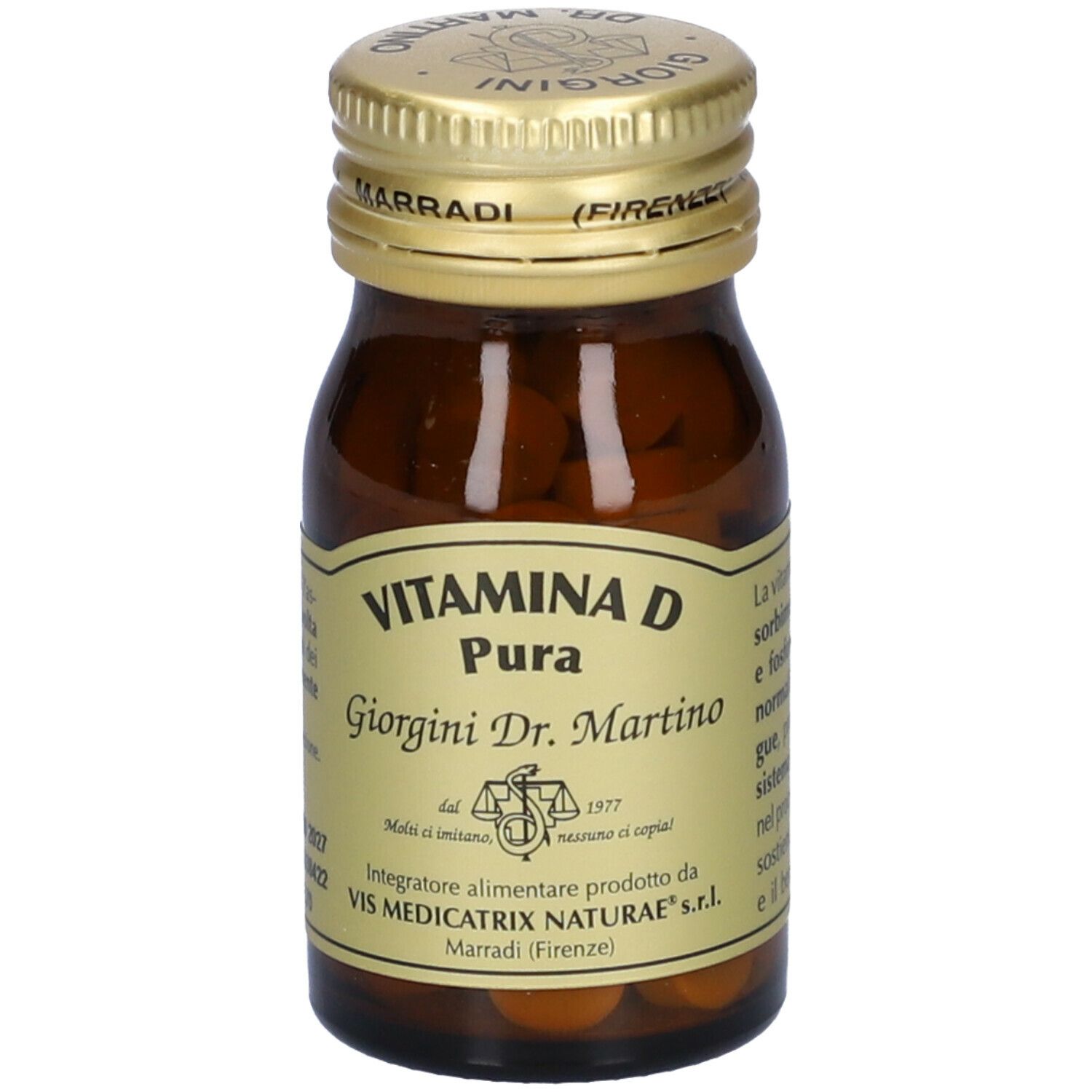 Giorgini Dr. Martino Vitamina D Pura 60 pz Pastiglie