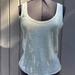 J. Crew Tops | J Crew Women's Gray Sequined Tank Top | Color: Gray | Size: S