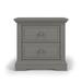 Child Craft Jordyn Nightstand Wood in Gray | 25 H x 26 W x 18 D in | Wayfair F05438.41