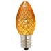 Vickerman Light Bulb in Yellow | 2 H x 0.8 W x 0.8 D in | Wayfair XLEDC77-25