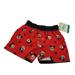 Disney Swim | Disney Baby Infant Mickey Mouse Boys 3/6 Month Swimsuit Upf 50+ Board Shorts New | Color: Red | Size: 3-6mb
