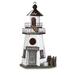 Songbird Valley Nautical Nest Birdhouse by Zingz and Thingz in White Black