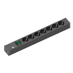 BACHMANN CONNECT LINE 7xSchutzkontakt, Schalter Image