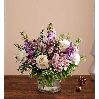 1-800-Flowers Seasonal Gift Delivery Lovely Lavender Medley For Winter Medium