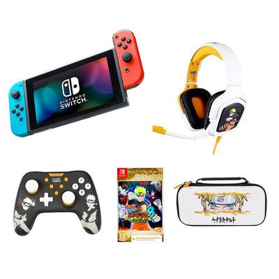 Console NINTENDO Switch + 1 jeu + 3 accessoires