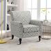 Armchair - Ophelia & Co. Elamin 30.71" W Linen Armchair Linen/Fabric in Brown | 34.06 H x 30.71 W x 29.93 D in | Wayfair