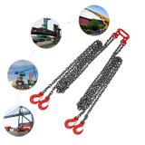 TBvechi Chain Sling 4 Legs 10ft Alloy Steel Lifting Sling Hook Chain Durable TBvechi Chain Sling 10 4 Legs with Sling Hooks Grade 20ton Lifting Chain Sling