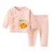 New Born Baby Boy Clothes Full Set Baby Boys Girls Cotton Sleepwear Animals Cartoon Blouse Tops Cute Pant Trousers Outfits Set Clothes 2PCS Clothes Boy 8 Years