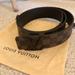 Louis Vuitton Accessories | Louis Vuitton Mens Belt With Bag Size 38 Brown | Color: Brown | Size: 38