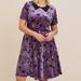 Torrid Dresses | Disney The Haunted Mansion Collared Dress Halloween | Color: Purple | Size: Various