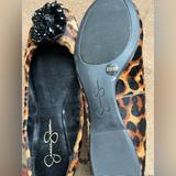 Jessica Simpson Shoes | Jessica Simpson Shoes | Jessica Simpson Leopard Print Ballet Flats | Color: Brown/Cream | Size: 9.5