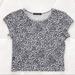 Brandy Melville Tops | Brandy Melville Cheetah Print Ashlyn Tee | Color: Black/Blue | Size: Xs