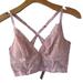 Victoria's Secret Intimates & Sleepwear | 4/$25 Victoria’s Secret Very Sexy Pink Lace Unlined Plunge Underwire Bra/34d | Color: Pink | Size: 34d