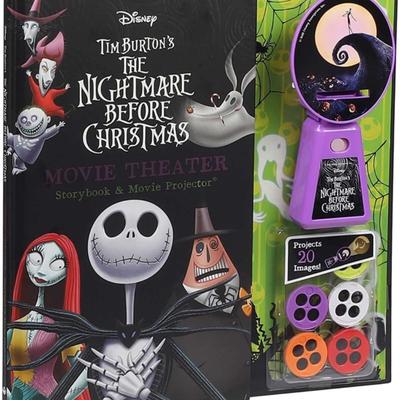 Disney Other | Disney The Nightmare Before Christmas Movie Theater Storybook Projector | Color: Red | Size: 11.75 X 1.5 X 12 Inches