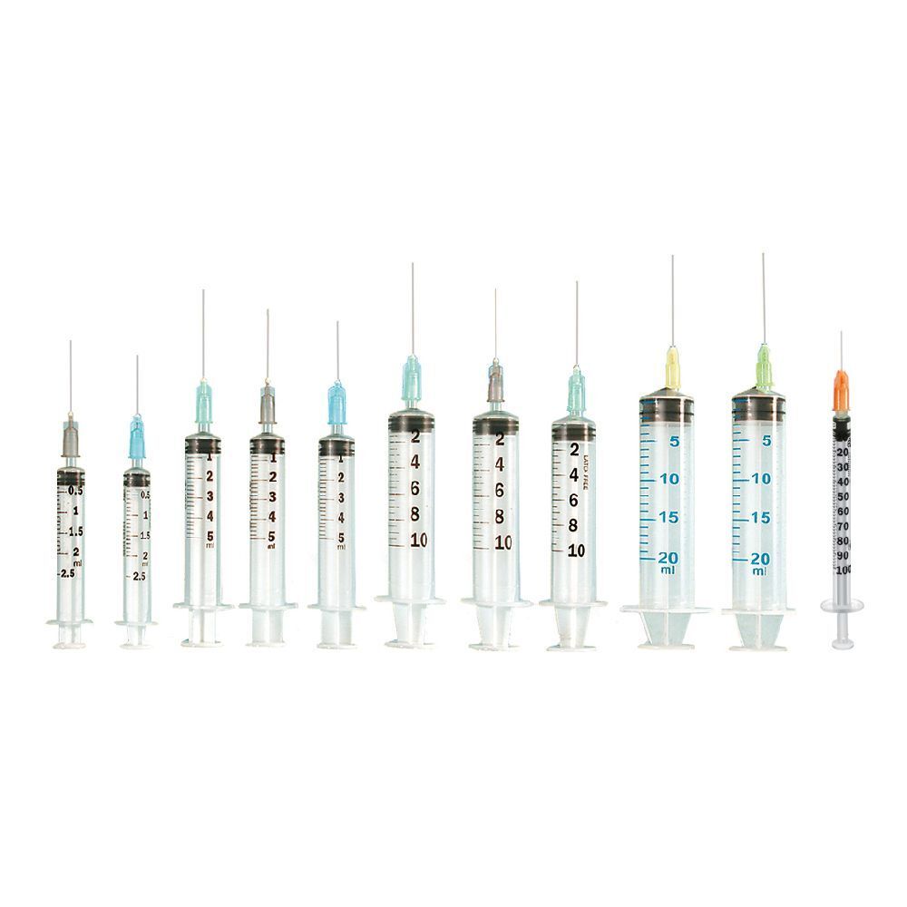 Siringa 10 Ml Ago Gauge 21 Numero 2 Cono Centrale 1 Pezzo pz Siringhe