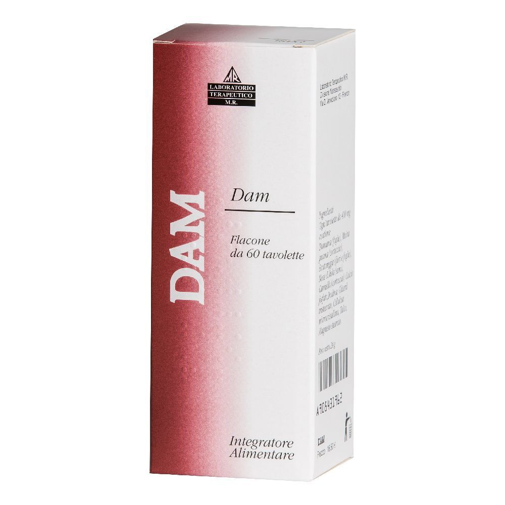Dam 60 Tavolette pz Compresse masticabili