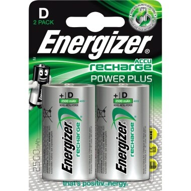 Energizer Akku Power Plus D E300322000 Mono HR20 NH50 2500 Image