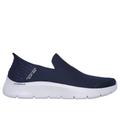 Skechers Men's Slip-ins: GO WALK FLEX - No Hands Slip-On Shoes | Size 8.5 | Navy | Textile | Machine Washable