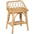 Atmosphera - Kinder-Nachttisch - Rattan h. 56 cm Beige