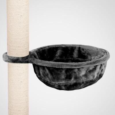 Universal xl Liegemulde für Kratzbaum ø 40cm, Große Schlafmulde, Stabiler Metallrahmen, 440g Image