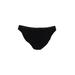 Robin Piccone Swimsuit Bottoms: Black Swimwear - Women's Size Large