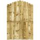 Portail de jardin Portillon Grillage Portail de Clôture Bois de pin imprégné 100x150 cm 57836