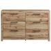 Signature Design by Ashley Hyanna 6 Drawer 58.7" W Wood in Brown | 36.42 H x 58.7 W x 15.31 D in | Wayfair B1050-31