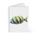 Marick Booster Striped Fish Spiral Notebook | 7.24 H x 0.63 W x 0.63 D in | Wayfair 3513285020