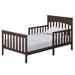 OxfordBaby Harper Toddler Bed Wood in Brown | 28 H x 28 W x 53.75 D in | Wayfair 67019910