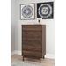 Signature Design by Ashley 5 Drawer 29.88" W Lingerie Chest in Wood in Brown | 50 H x 29.88 W x 19.75 D in | Wayfair EB3660-245