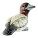 Bungalow Rose Canvasback Duck Figurine Porcelain/Ceramic in Black/Brown/White | 3.9 H x 1.6 W x 3.3 D in | Wayfair 82FCAF8264194722A57CA398963B6501