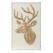 The Holiday Aisle® Embossed Christmas Deer Wall Décor Metal | 20 H x 12.25 W x 2 D in | Wayfair 26A7877D22DF453CBB14A99B9D3879D5