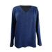 Michael Kors Tops | Michael Kors Women's Printed Pleated Top Blue Size Medium | Color: Blue | Size: Medium