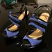 Jessica Simpson Shoes | Jessica Simpson Heels. Size 5 | Color: Black/Blue | Size: 5